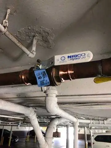 Copper pipe repair and valve work for Backflow Testing in California Polytechnic State University